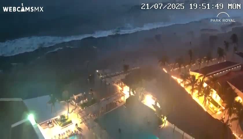 Ixtapa Zihuatanejo, Playa Ixtapa Beach live Cam - Zihuatanejo de Azueta, Guerrero, Mexico