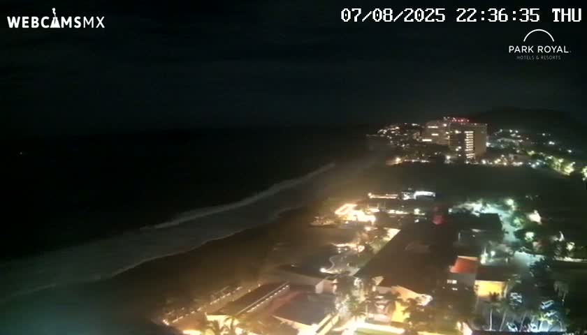 Ixtapa Zihuatanejo, Playa Ixtapa Beach live Cam - Zihuatanejo de Azueta, Guerrero, Mexico