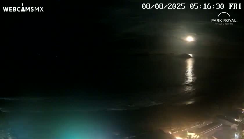 Ixtapa Zihuatanejo, Playa Ixtapa Beach live Cam - Zihuatanejo de Azueta, Guerrero, Mexico