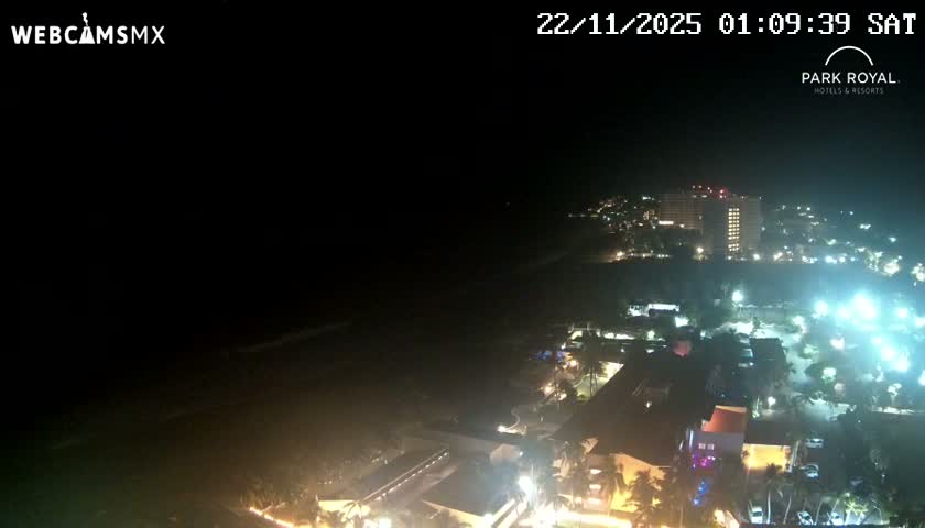 Ixtapa Zihuatanejo, Playa Ixtapa Beach live Cam - Zihuatanejo de Azueta, Guerrero, Mexico