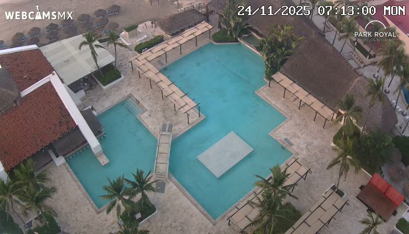 Ixtapa Zihuatanejo, Playa Ixtapa Beach live Cam - Zihuatanejo de Azueta, Guerrero, Mexico