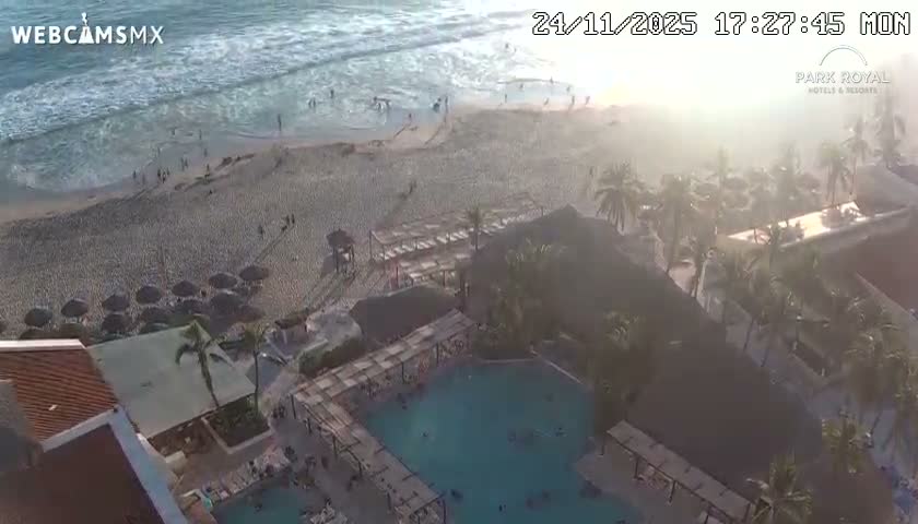 Ixtapa Zihuatanejo, Playa Ixtapa Beach live Cam - Zihuatanejo de Azueta, Guerrero, Mexico