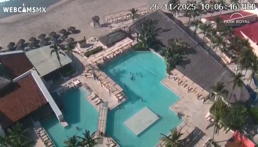 Ixtapa Zihuatanejo, Playa Ixtapa Beach live Cam - Zihuatanejo de Azueta, Guerrero, Mexico