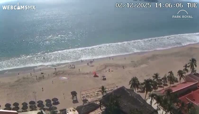 Ixtapa Zihuatanejo, Playa Ixtapa Beach live Cam - Zihuatanejo de Azueta, Guerrero, Mexico