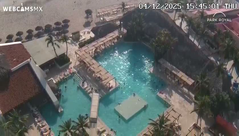 Ixtapa Zihuatanejo, Playa Ixtapa Beach live Cam - Zihuatanejo de Azueta, Guerrero, Mexico