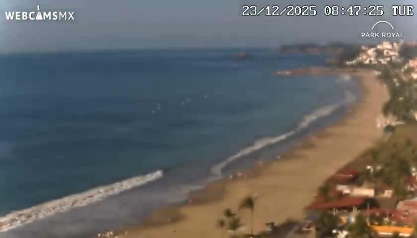 Ixtapa Zihuatanejo, Playa Ixtapa Beach live Cam - Zihuatanejo de Azueta, Guerrero, Mexico