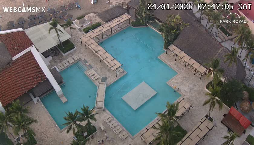 Ixtapa Zihuatanejo, Playa Ixtapa Beach live Cam - Zihuatanejo de Azueta, Guerrero, Mexico
