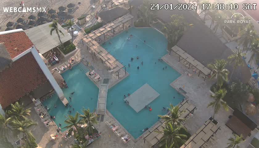 Ixtapa Zihuatanejo, Playa Ixtapa Beach live Cam - Zihuatanejo de Azueta, Guerrero, Mexico