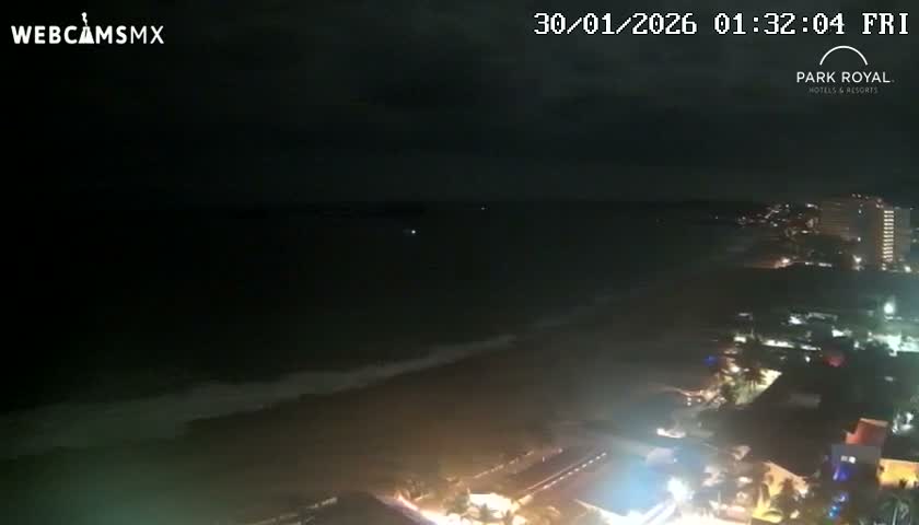 Ixtapa Zihuatanejo, Playa Ixtapa Beach live Cam - Zihuatanejo de Azueta, Guerrero, Mexico