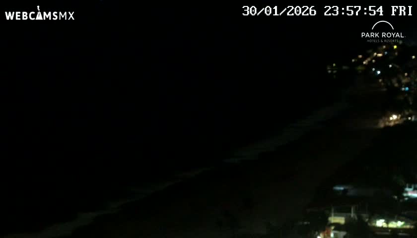 Ixtapa Zihuatanejo, Playa Ixtapa Beach live Cam - Zihuatanejo de Azueta, Guerrero, Mexico