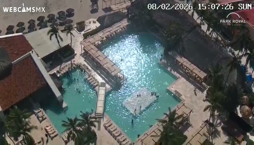 Ixtapa Zihuatanejo, Playa Ixtapa Beach live Cam - Zihuatanejo de Azueta, Guerrero, Mexico