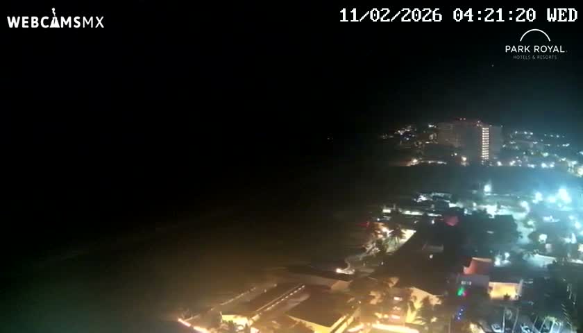 Ixtapa Zihuatanejo, Playa Ixtapa Beach live Cam - Zihuatanejo de Azueta, Guerrero, Mexico