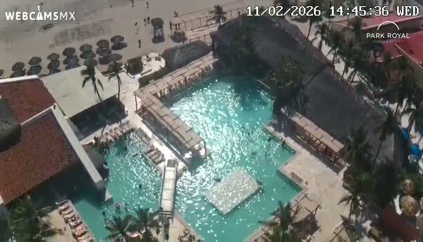 Ixtapa Zihuatanejo, Playa Ixtapa Beach live Cam - Zihuatanejo de Azueta, Guerrero, Mexico