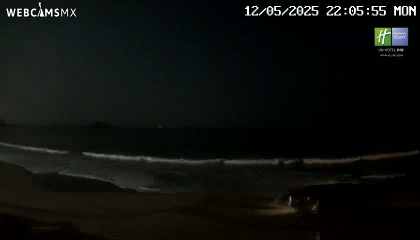 Ixtapa , Playa El Palmar Beach Live Cam - Zihuatanejo de Azueta, Guerrero, Mexico