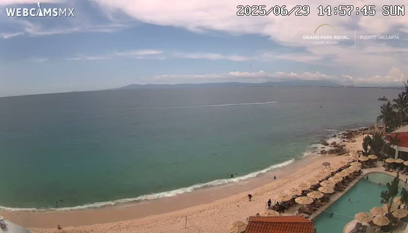 Playa La Garza Blanca Beach Live Cam - Puerto Vallarta, Jalisco, Mexico