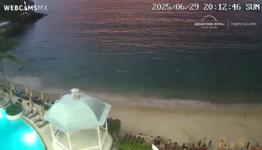 Playa La Garza Blanca Beach Live Cam - Puerto Vallarta, Jalisco, Mexico