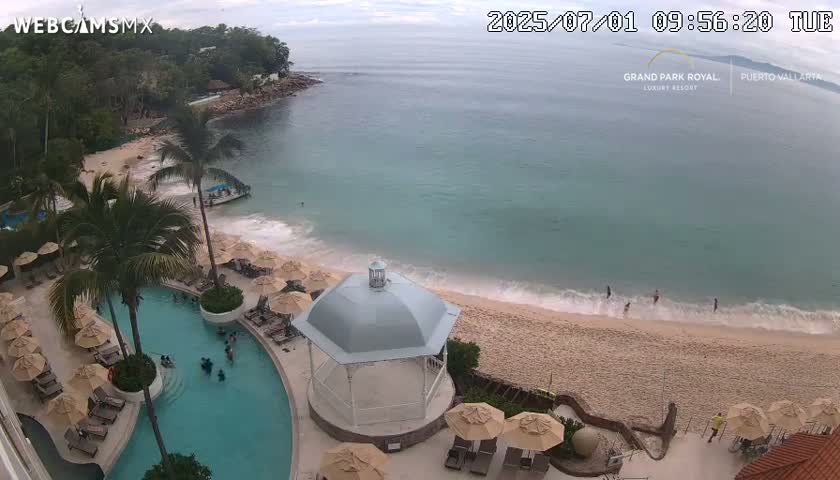 Playa La Garza Blanca Beach Live Cam - Puerto Vallarta, Jalisco, Mexico