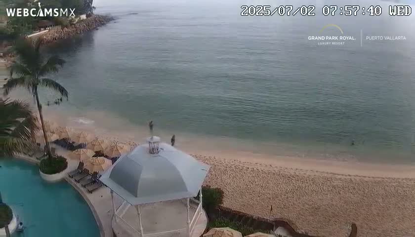 Playa La Garza Blanca Beach Live Cam - Puerto Vallarta, Jalisco, Mexico