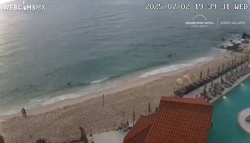 Playa La Garza Blanca Beach Live Cam - Puerto Vallarta, Jalisco, Mexico