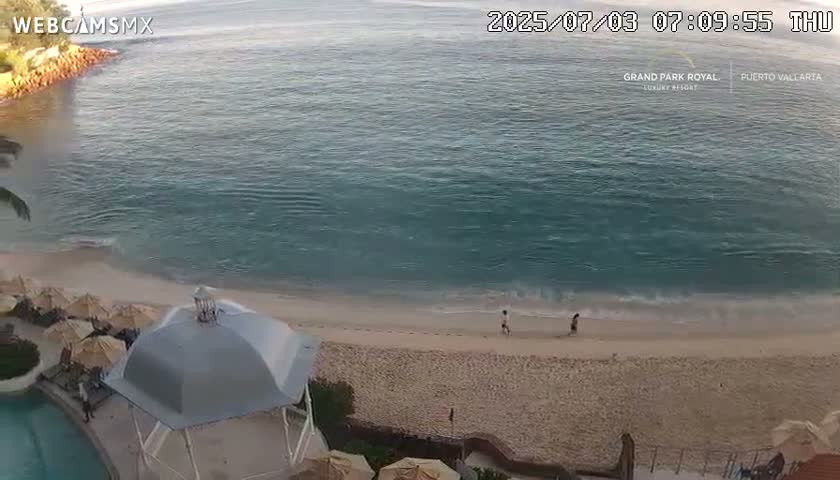 Playa La Garza Blanca Beach Live Cam - Puerto Vallarta, Jalisco, Mexico