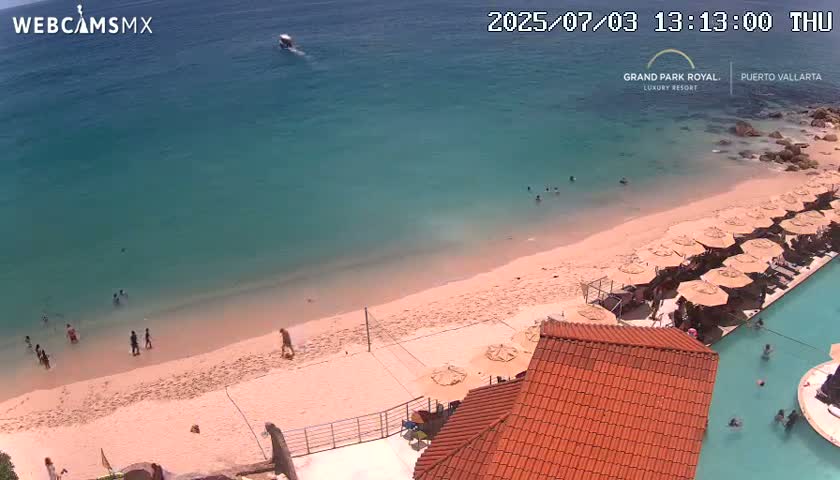 Playa La Garza Blanca Beach Live Cam - Puerto Vallarta, Jalisco, Mexico