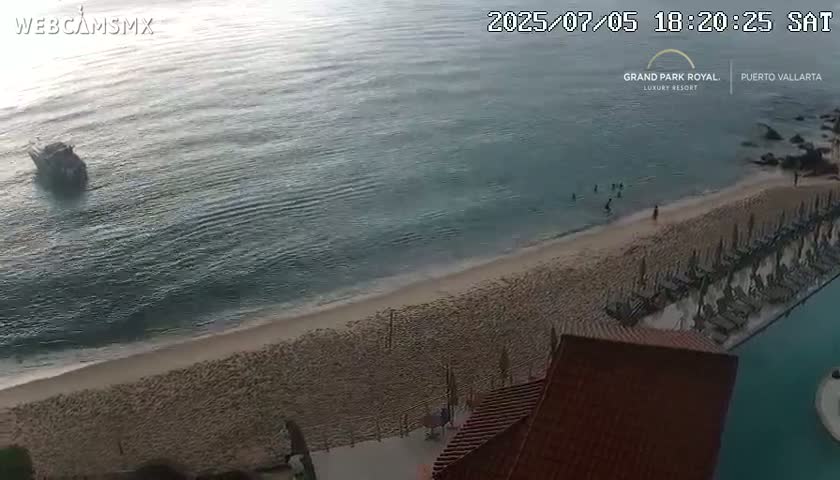 Playa La Garza Blanca Beach Live Cam - Puerto Vallarta, Jalisco, Mexico