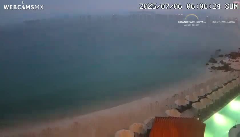 Playa La Garza Blanca Beach Live Cam - Puerto Vallarta, Jalisco, Mexico