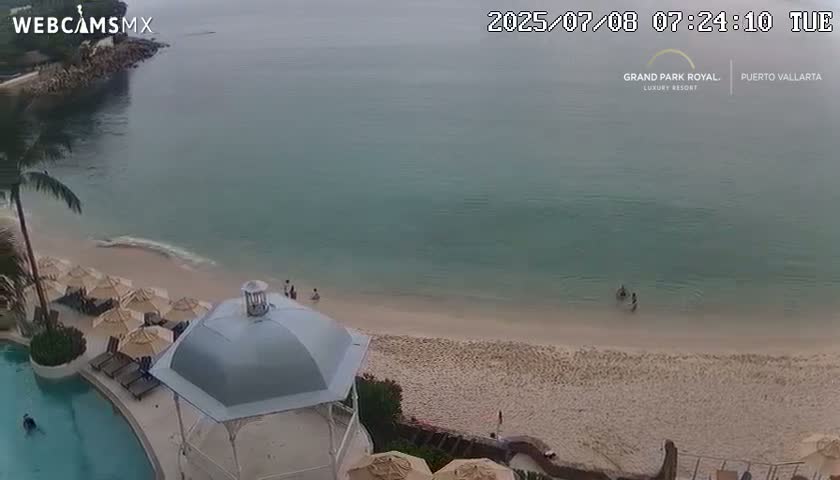 Playa La Garza Blanca Beach Live Cam - Puerto Vallarta, Jalisco, Mexico
