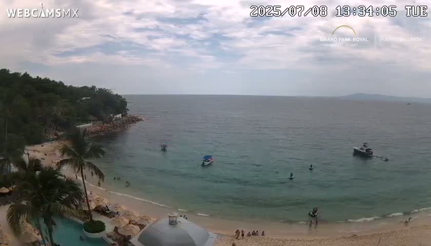 Playa La Garza Blanca Beach Live Cam - Puerto Vallarta, Jalisco, Mexico