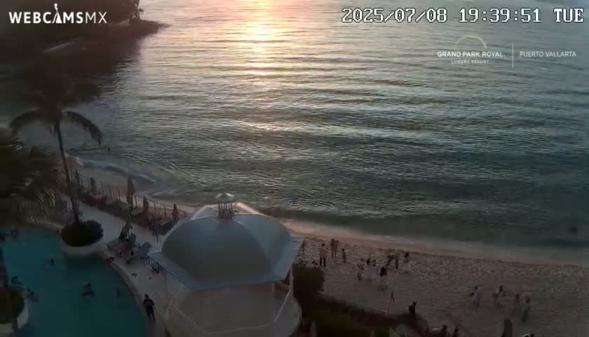 Playa La Garza Blanca Beach Live Cam - Puerto Vallarta, Jalisco, Mexico