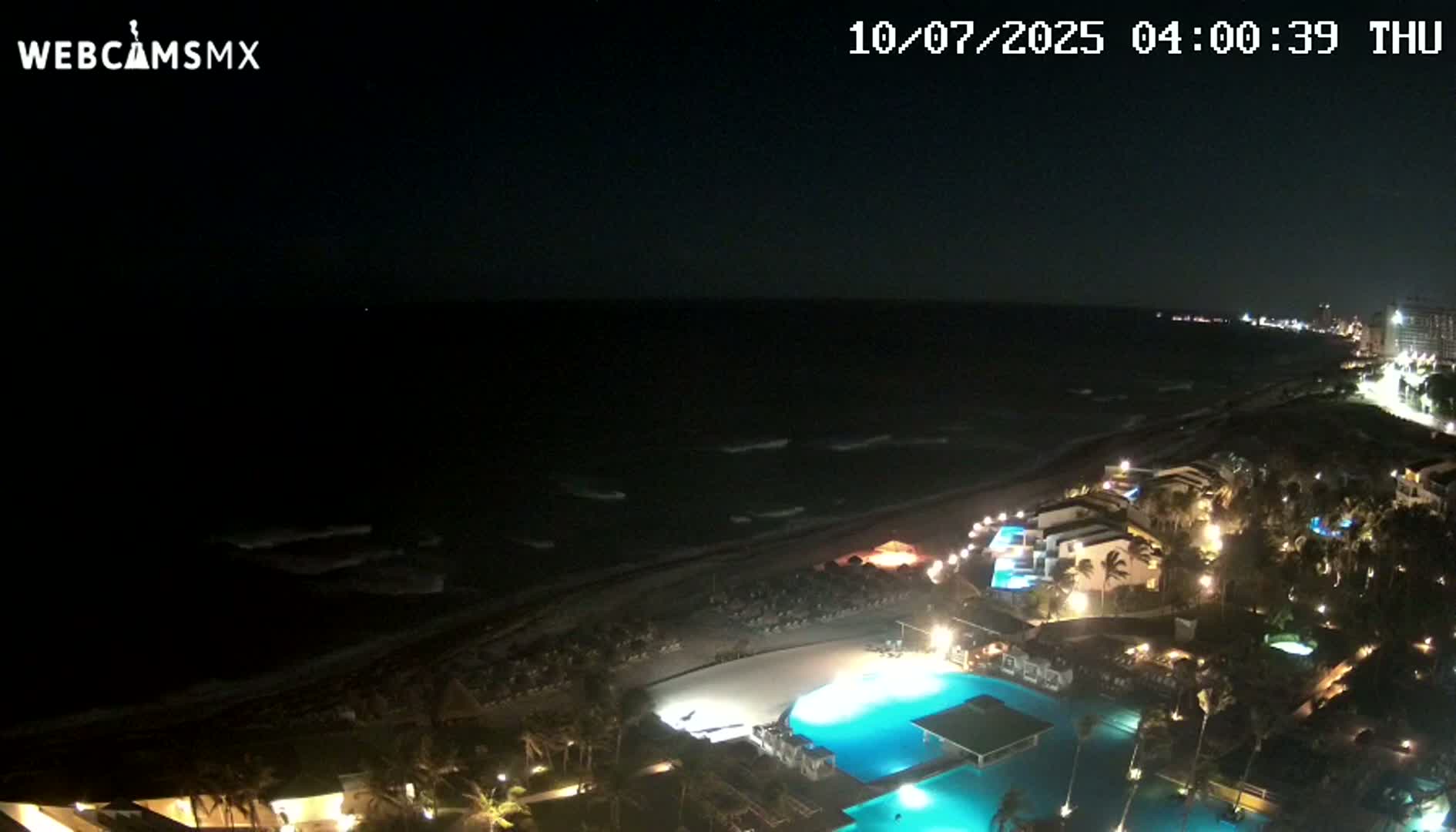 Playa La Garza Blanca Beach Live Cam - Puerto Vallarta, Jalisco, Mexico
