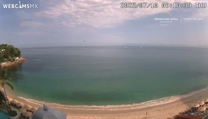 Playa La Garza Blanca Beach Live Cam - Puerto Vallarta, Jalisco, Mexico