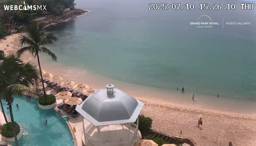Playa La Garza Blanca Beach Live Cam - Puerto Vallarta, Jalisco, Mexico