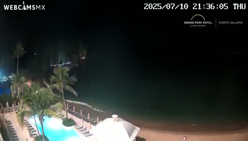 Playa La Garza Blanca Beach Live Cam - Puerto Vallarta, Jalisco, Mexico