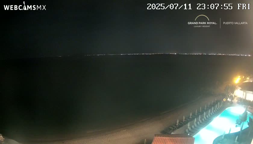 Playa La Garza Blanca Beach Live Cam - Puerto Vallarta, Jalisco, Mexico