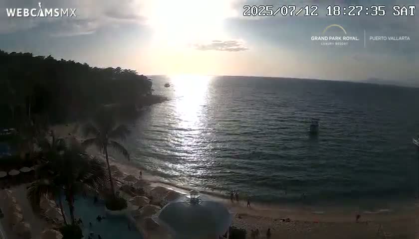 Playa La Garza Blanca Beach Live Cam - Puerto Vallarta, Jalisco, Mexico