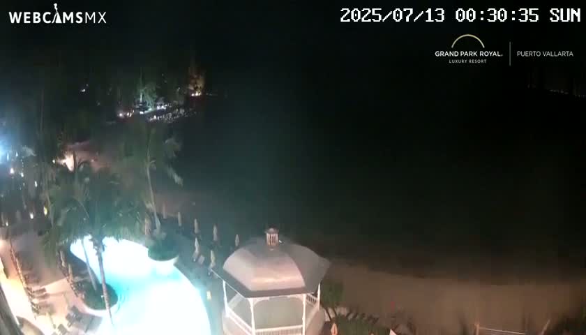 Playa La Garza Blanca Beach Live Cam - Puerto Vallarta, Jalisco, Mexico