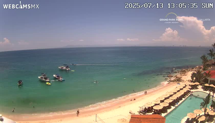 Playa La Garza Blanca Beach Live Cam - Puerto Vallarta, Jalisco, Mexico