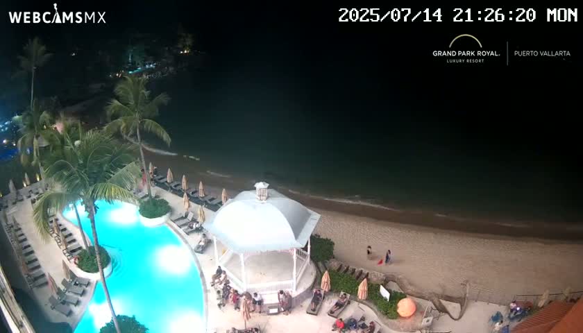 Playa La Garza Blanca Beach Live Cam - Puerto Vallarta, Jalisco, Mexico