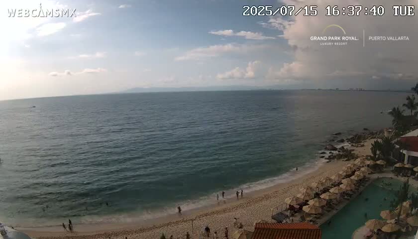 Playa La Garza Blanca Beach Live Cam - Puerto Vallarta, Jalisco, Mexico