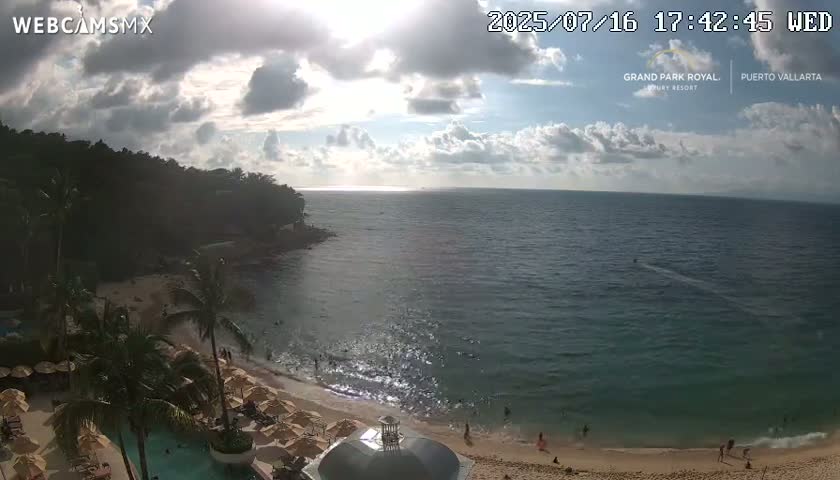 Playa La Garza Blanca Beach Live Cam - Puerto Vallarta, Jalisco, Mexico