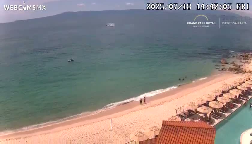 Playa La Garza Blanca Beach Live Cam - Puerto Vallarta, Jalisco, Mexico