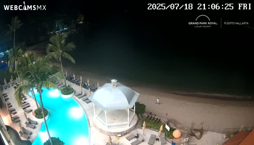 Playa La Garza Blanca Beach Live Cam - Puerto Vallarta, Jalisco, Mexico