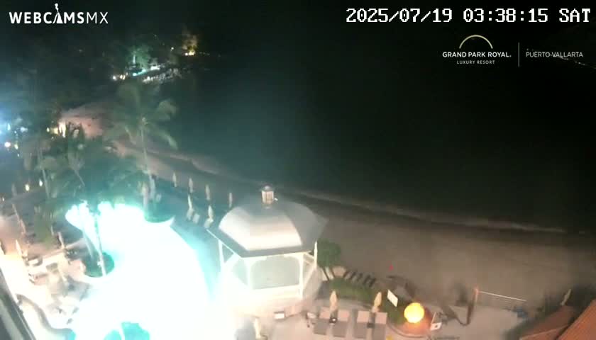 Playa La Garza Blanca Beach Live Cam - Puerto Vallarta, Jalisco, Mexico