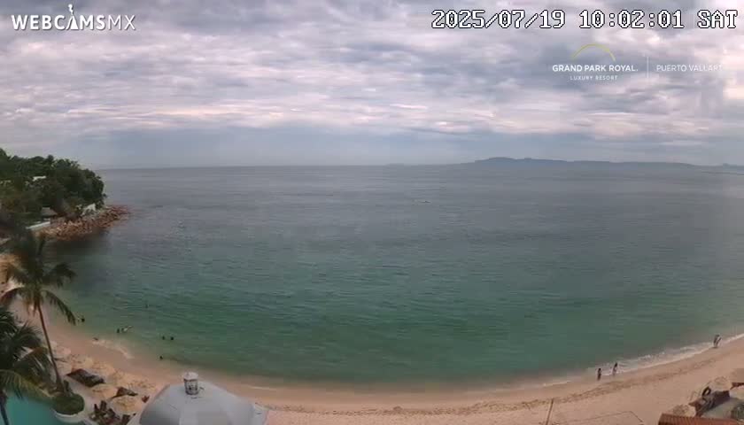 Playa La Garza Blanca Beach Live Cam - Puerto Vallarta, Jalisco, Mexico
