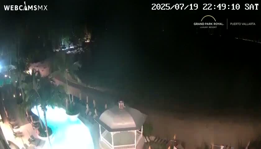 Playa La Garza Blanca Beach Live Cam - Puerto Vallarta, Jalisco, Mexico