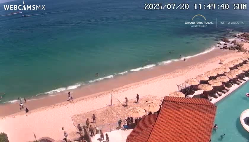 Playa La Garza Blanca Beach Live Cam - Puerto Vallarta, Jalisco, Mexico
