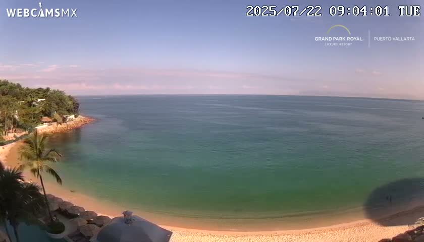 Playa La Garza Blanca Beach Live Cam - Puerto Vallarta, Jalisco, Mexico