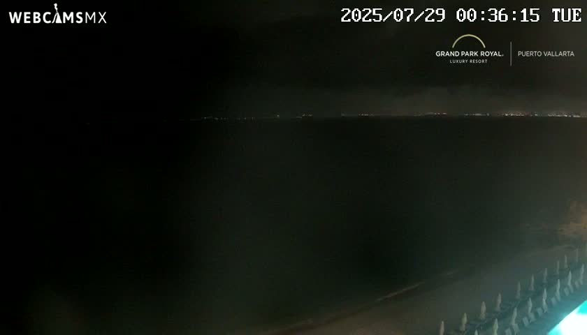 Playa La Garza Blanca Beach Live Cam - Puerto Vallarta, Jalisco, Mexico