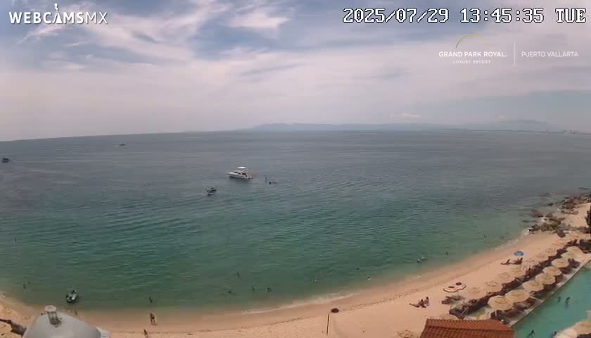 Playa La Garza Blanca Beach Live Cam - Puerto Vallarta, Jalisco, Mexico